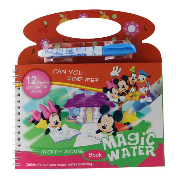 دفتر نقاشی مدل جادویی مجیک واتر طرح میکی موس